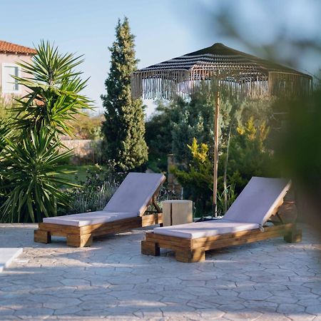 Seaside "Stone & Light Villa Ii" Close To Aegina City Khloi Zewnętrze zdjęcie