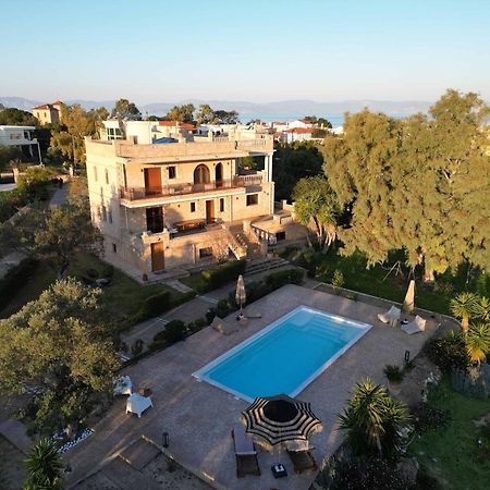 Seaside "Stone & Light Villa Ii" Close To Aegina City Khloi Zewnętrze zdjęcie