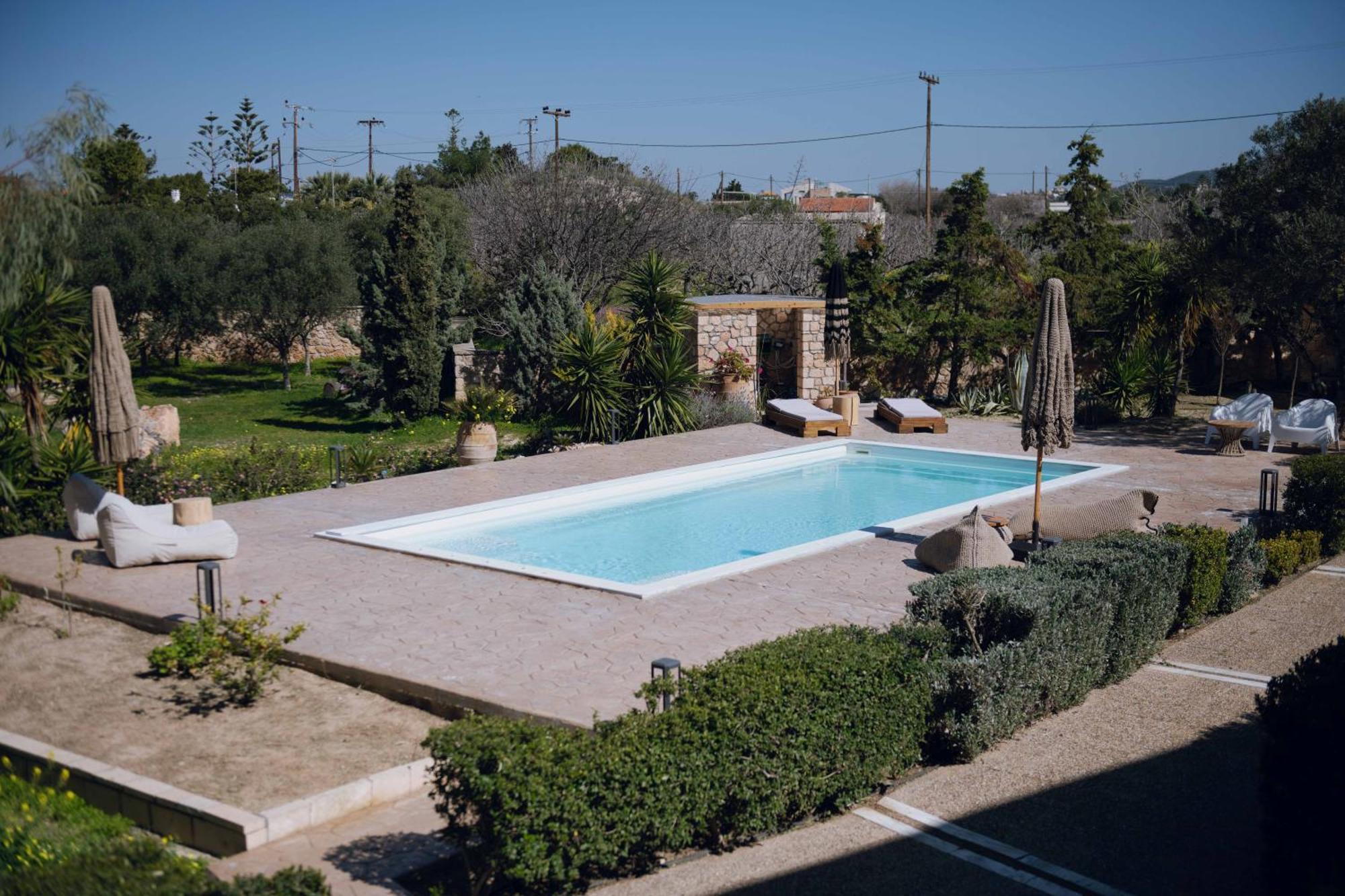 Seaside "Stone & Light Villa Ii" Close To Aegina City Khloi Zewnętrze zdjęcie