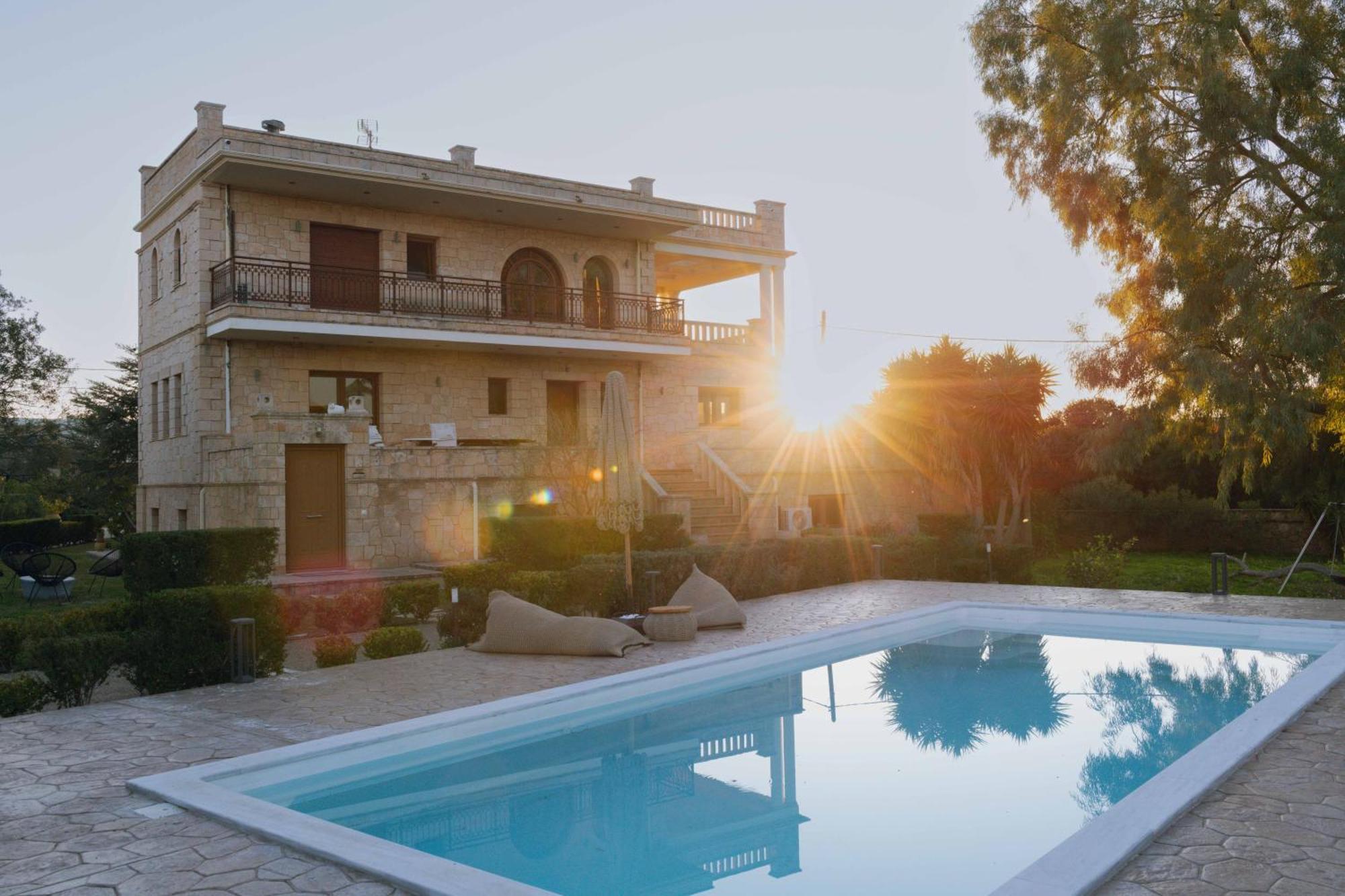 Seaside "Stone & Light Villa Ii" Close To Aegina City Khloi Zewnętrze zdjęcie