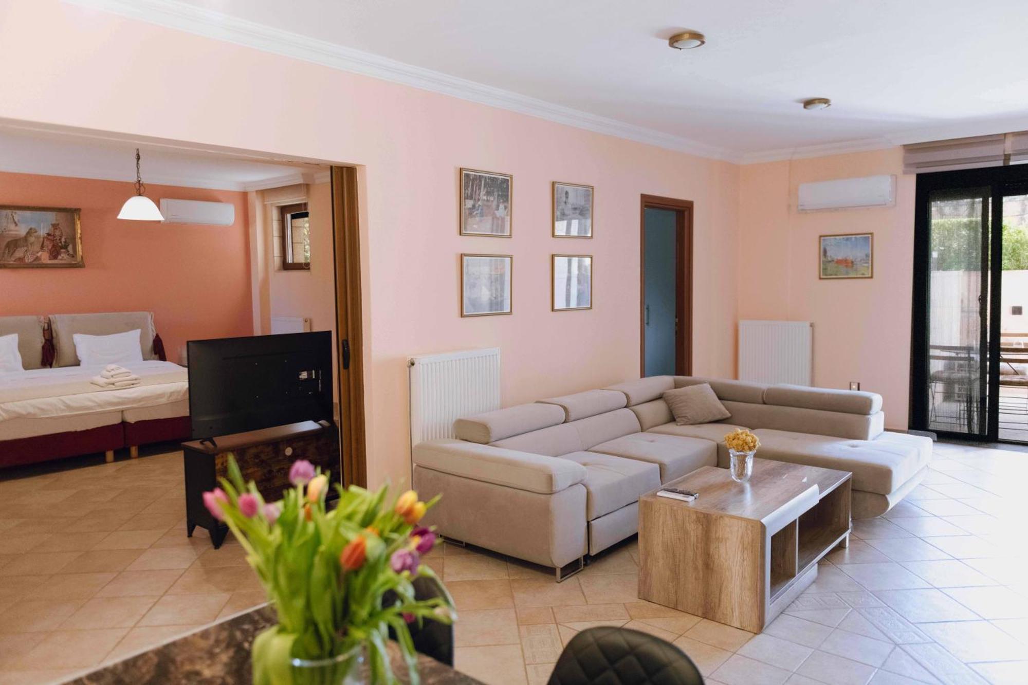 Seaside "Stone & Light Villa Ii" Close To Aegina City Khloi Zewnętrze zdjęcie